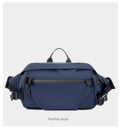 Mochila Bandolera Hombre Gran Capacidad - Bolsa Pecho Versátil para Estudiante y Commuter - Image 20