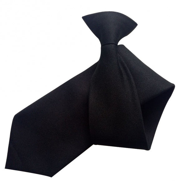 Corbata de Seguridad Profesional con Botones Desprendibles Negro