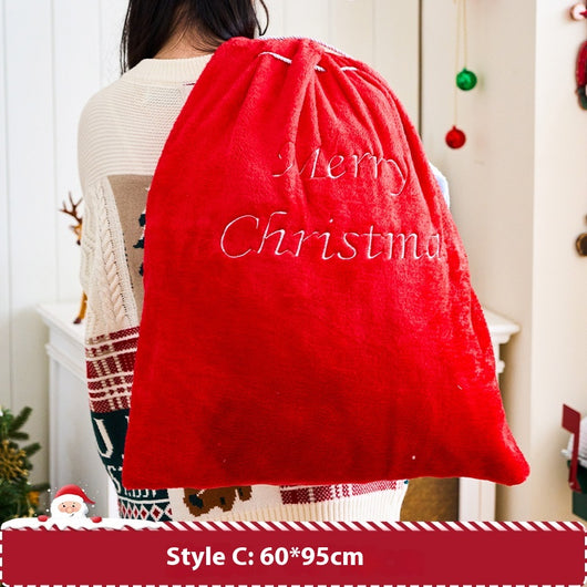 Bolsas de Regalo Navideñas Grandes del Papá Noel para Sorpresas de Nochebuena - Image 8