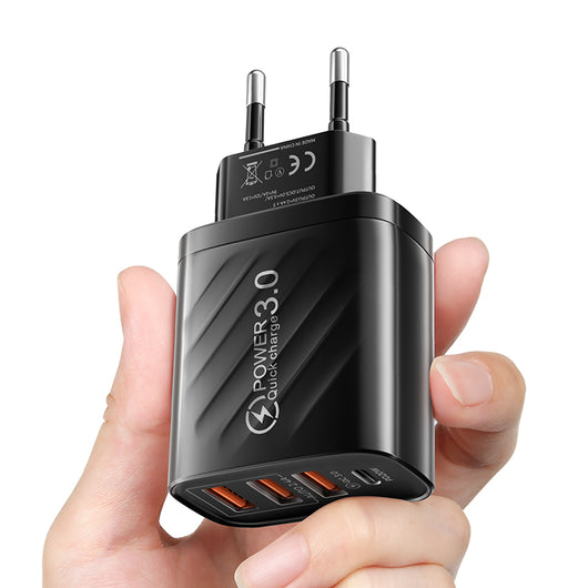 Cargador Multiuerto PD 3USB con Regulación UK - Image 4