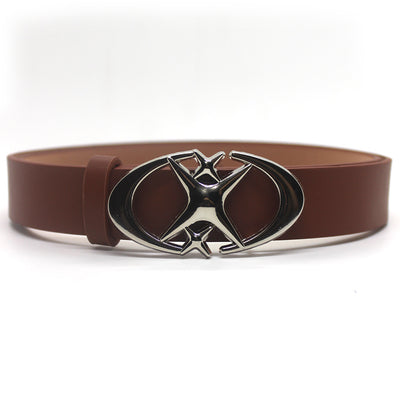 Cinturón de Diseño Exclusivo con Hebilla Luna Creciente, Cruz y Estrella - Image 7