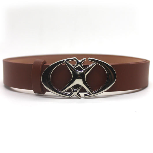 Cinturón de Diseño Exclusivo con Hebilla Luna Creciente, Cruz y Estrella - Image 7