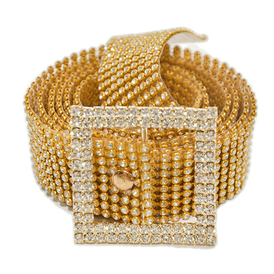 Corsé Femenino con Cinturón Decorativo de Diamantes - Image 27