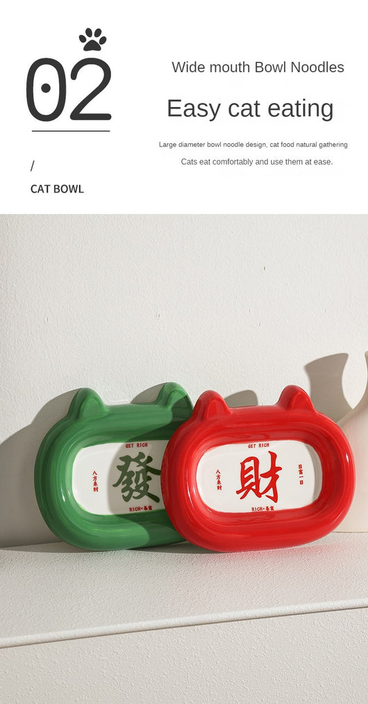 Comedero Cerámico para Gatos y Perros - Tazón Elegante para Alimento y Agua - Image 23