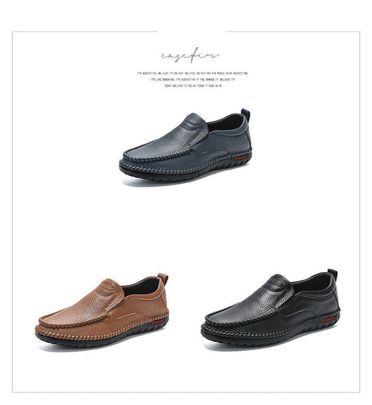 Zapatos Casuales de Cuero para Hombre sin Cordones - Image 19