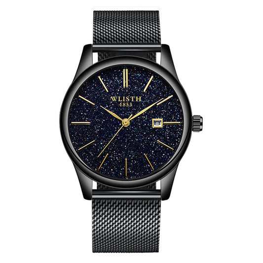Reloj de Acero Inoxidable Resistente al Agua para Hombre