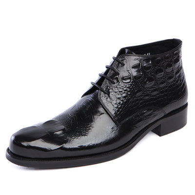 Botas Altas de Cuero para Barbero - Zapatos Profesionales Premium - Image 10