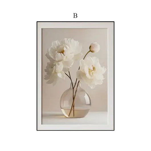 Cuadro Decorativo Floral Blanco para Sala y Dormitorio - Image 7