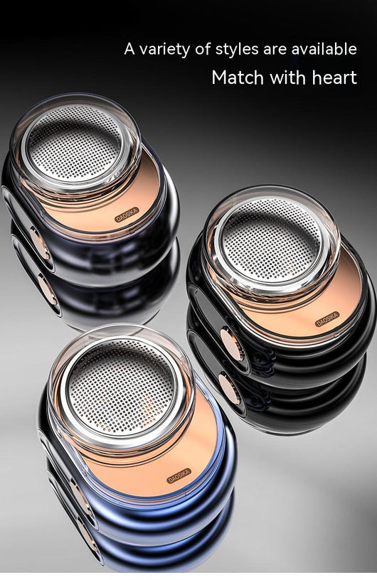 Afeitadora Portátil Redonda Compacta para Hombre - Image 9