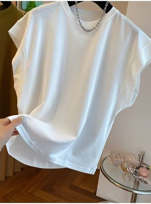 Blusa Suelta sin Mangas de Color Sólido - Comodidad y Estilo - Image 11