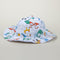 Gorro de Pescador Infantil con Estampado de Animales Cartoon para Niños y Niñas