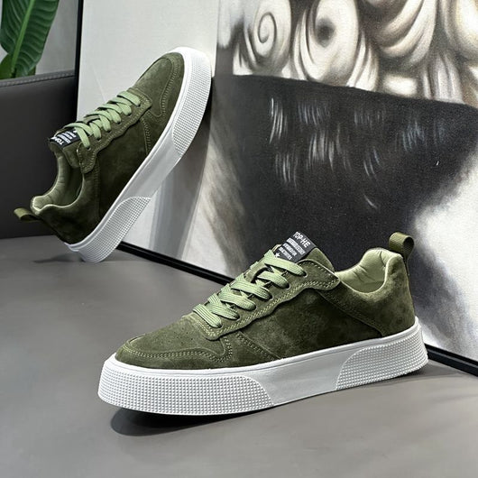 Tenis Deportivos Casuales Plataforma para Hombre Talla Grande 46 Transpirables - Image 8
