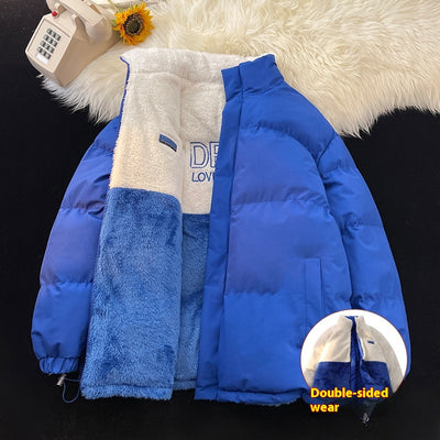 Abrigo Reversible de Algodón Grueso para Invierno - Image 8