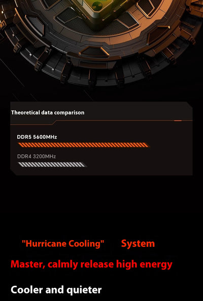 Computadora Gaming de Alto Rendimiento Dual-Red 8 Núcleos para 4K - Image 8