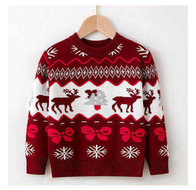 Suéter Navideño Infantil con Diseño de Reno - Image 10