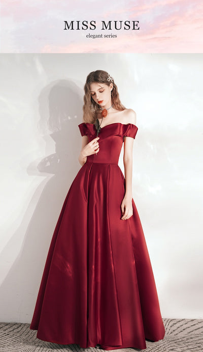 Vestido de Satén Rojo Elegante para Cena y Eventos Formales - Image 7