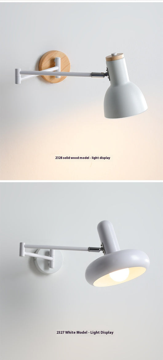 Lámpara de Pared Articulada con Soporte para Pinceles - Diseño Creativo Retráctil - Image 17