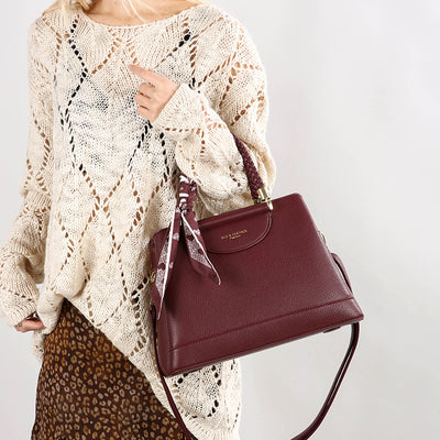 Bolso Tote Crossbody de Lujo Retro con Gran Capacidad para Mujer - Image 3