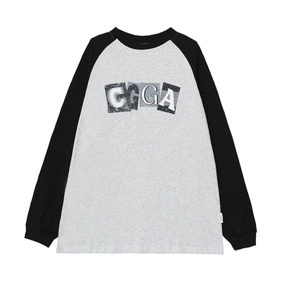 Camiseta Manga Larga con Detalles en Contraste para Hombre - Primavera y Otoño - Image 9
