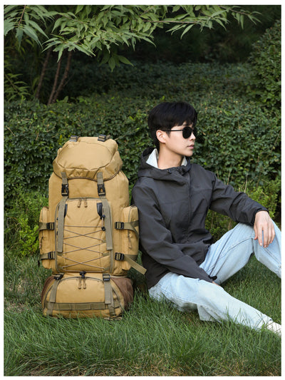 Mochila de Senderismo de Gran Capacidad - Resistente para Camping y Viajes Largos - Image 17