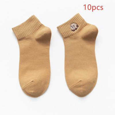 Calcetines Cortos Estilo Anime Japonés para Mujer - Image 12