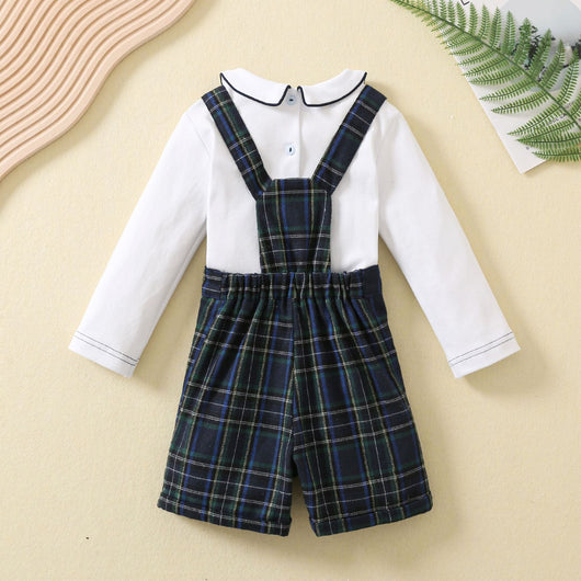 Traje Formal Infantil Estilo Británico para Navidad - Image 4