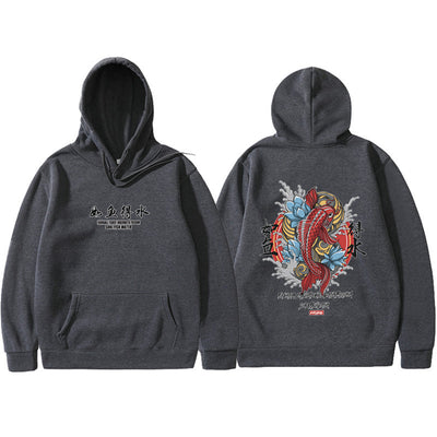 Sudadera Hip Hop Ukiyoe - Streetwear Urbano para Hombre - Image 6