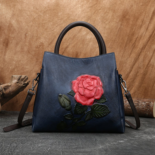 Bolso de Cuero Teñido a Mano - Image 14