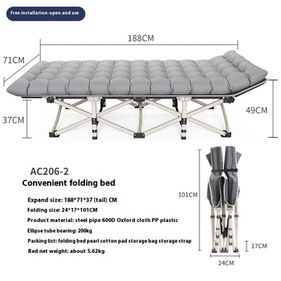 Cama Plegable Portátil para Camping y Oficina - Image 24