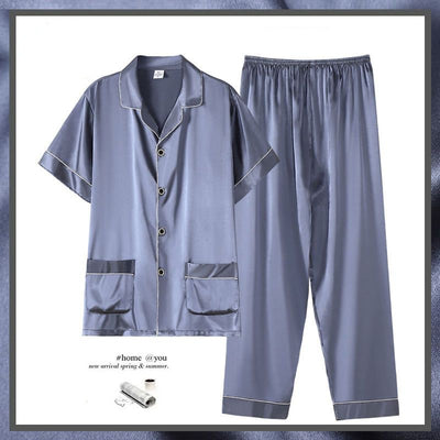 Pijama Corto Ligero para Hombre - Conjunto Cómodo de Verano - Image 11
