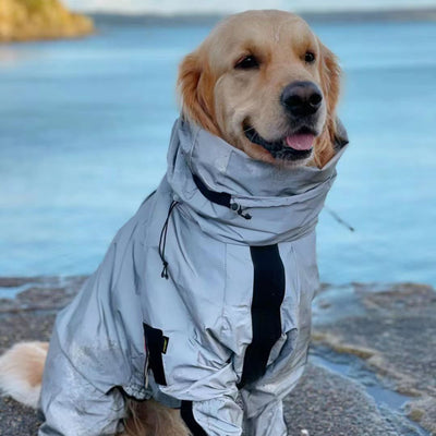 Impermeable Táctico para Perros con Reflectantes y Protección Total - Image 8
