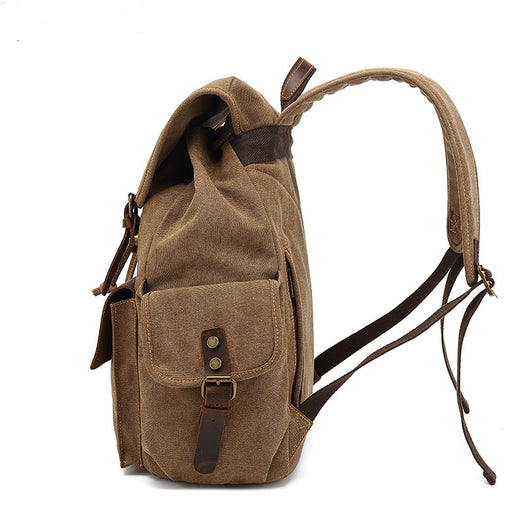 Mochila Retro de Lona Resistente - Image 13