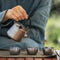 Juego de Té Titanio Wild Wind - Tetera y Tazas Portátiles para Aventuras