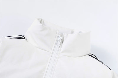 Abrigo PU Acolchado con Cuello Alto para Invierno - Image 13