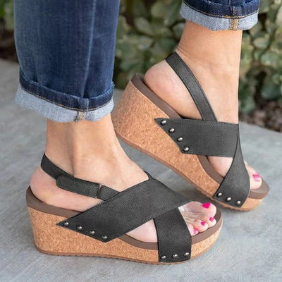 Sandalias Romanas de Tacón Cuña para Mujer - Image 14