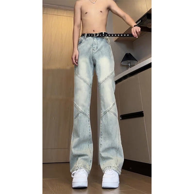 Jeans Rectos Clásicos American High Street para Hombre - Image 2