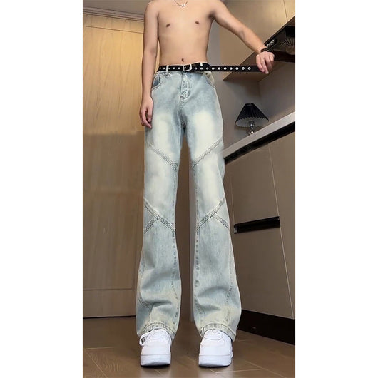 Jeans Rectos Clásicos American High Street para Hombre - Image 2