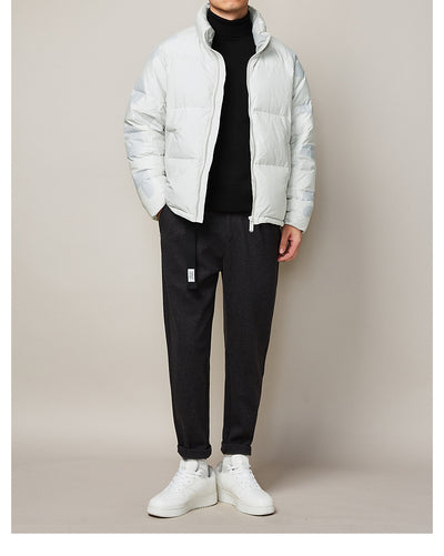 Chaqueta Acolchada para Hombre con Estampado Contraste - Image 27