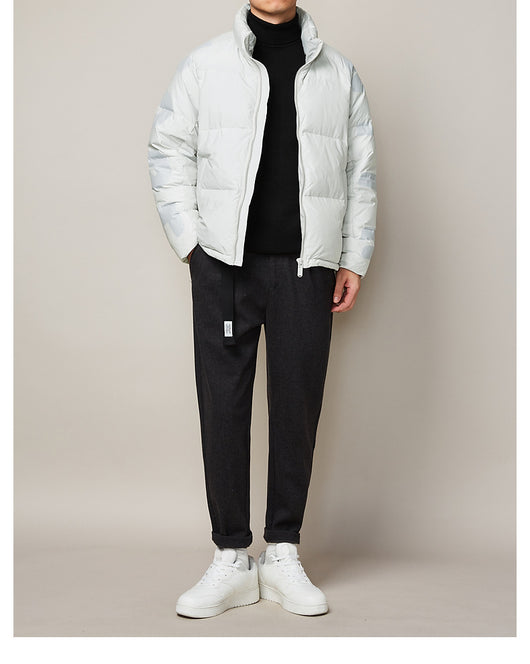 Chaqueta Acolchada para Hombre con Estampado Contraste - Image 27