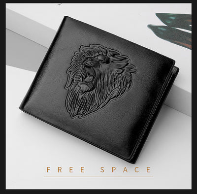 Billetera para Hombre con Patrón de León Grabado - Image 18