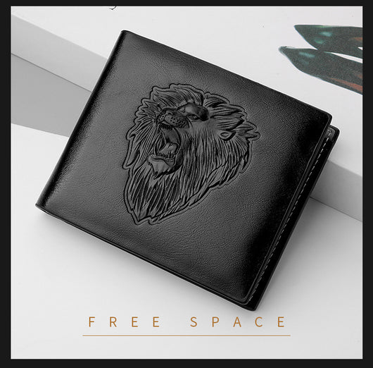 Billetera para Hombre con Patrón de León Grabado - Image 18
