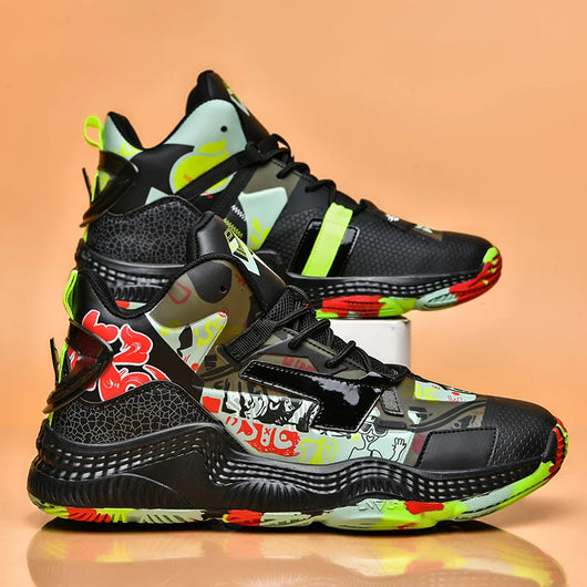 Zapatillas de Baloncesto Altas para Hombre - Estilo Deportivo Casual - Image 16