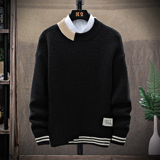 Suéter Casual de Manga Larga para Hombre - Estilo Moderno - Image 2