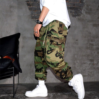 Pantalones de Trabajo Casual Camuflaje Retro para Hombre - Image 4