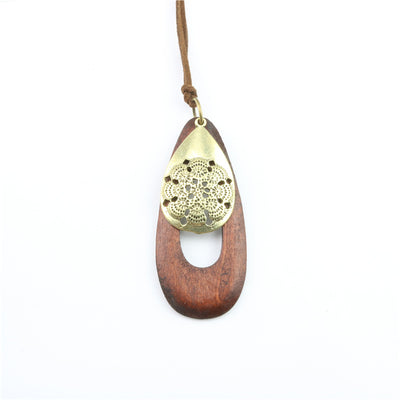 Collar Étnico Vintage de Algodón y Lino - Image 5