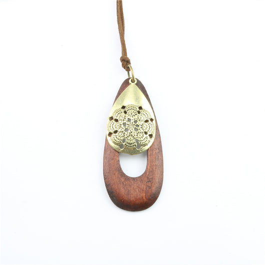 Collar Étnico Vintage de Algodón y Lino - Image 5