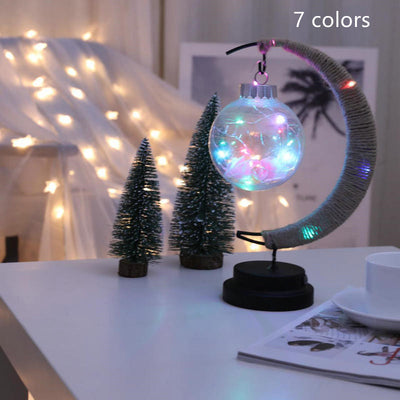 Lámpara Bola de Luz LED con Forma de Luna - Diseño de Corazón para Deseos - Image 22