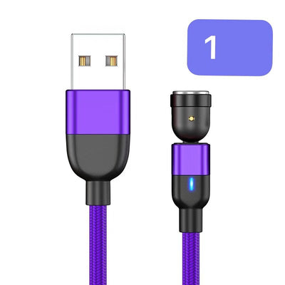 Cable de Carga Magnético 3 en 1 con Rotación 540° - Image 10