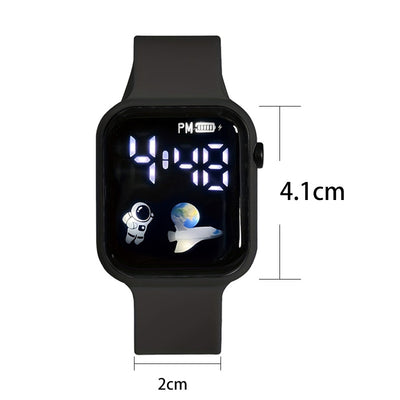 Reloj Electrónico Minimalista Resistente al Agua Estilo Astronauta para Estudiantes - Image 13