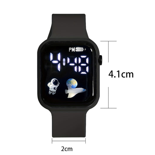 Reloj Electrónico Minimalista Resistente al Agua Estilo Astronauta para Estudiantes - Image 13